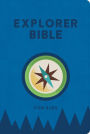 KJV Explorer Bible for Kids, Royal Blue LeatherTouch: Placing God's Word in the Middle of God's World