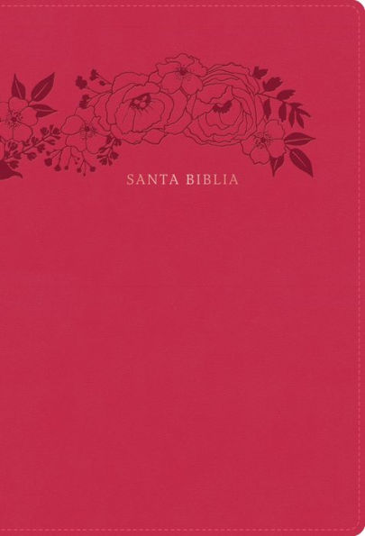 Rvr 1960 Biblia Letra Supergigante, Floral, Sï¿½mil Piel, Con ï¿½ndice: Santa Biblia