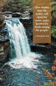 Title: General Worship Bulletin: Unto the Lord (Package of 100): 1 Chronicles 16:8 (KJV), Author: Broadman Church Supplies Staff