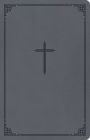 CSB Thinline Bible, Value Edition, Charcoal LeatherTouch