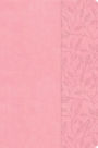 CSB Large Print Thinline Bible, Value Edition, Soft Pink LeatherTouch