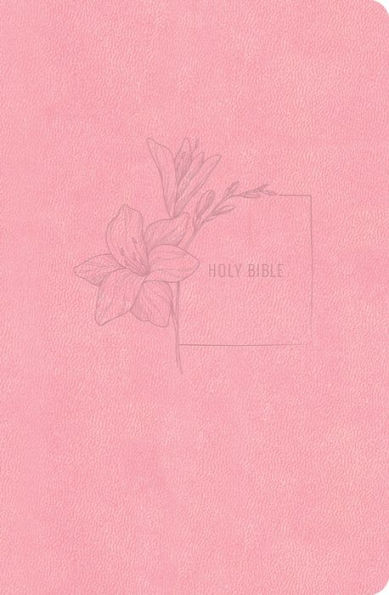 CSB Compact Bible, Value Edition, Soft Pink LeatherTouch