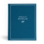 CSB Illustrator's Notetaking Bible, Large Print Edition, Deep Caribbean Blue Cloth Over Board