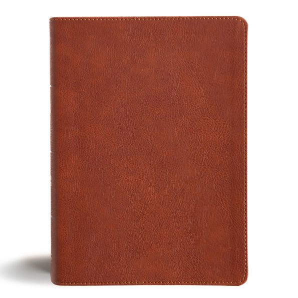 CSB Study Bible, Personal Size, Digital Study Edition, Burnt Sienna LeatherTouch