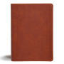 CSB Study Bible, Personal Size, Digital Study Edition, Burnt Sienna LeatherTouch
