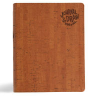 Title: CSB Journal and Draw Bible for Kids, Brown Cork LeatherTouch, Author: CSB Bibles by Holman