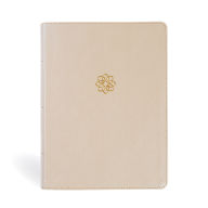 Title: CSB Study Bible, Large Print, Digital Study Edition, Gold LeatherTouch, Author: CSB Bibles by Holman