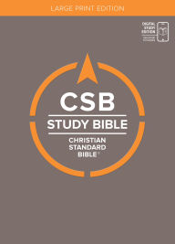 Title: CSB Study Bible, Large Print, Digital Study Edition, Hardcover, Author: CSB Bibles by Holman