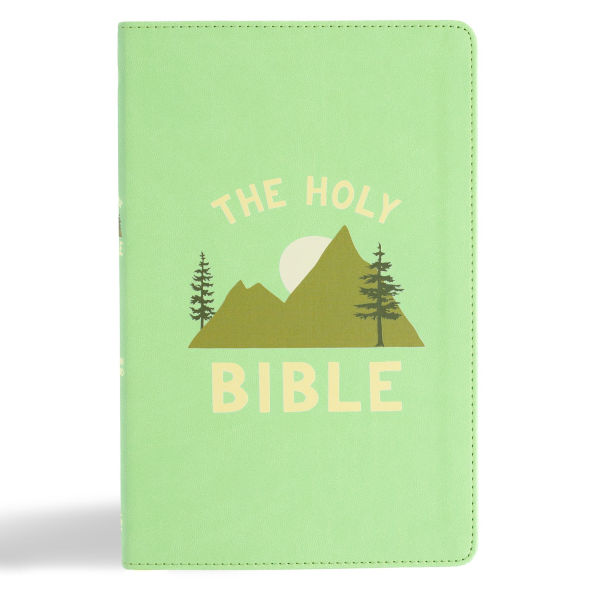 CSB Kids Bible, Anglicised Edition, Light Green LeatherTouch