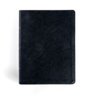 Title: CSB Study Bible, Large Print, Digital Study Edition, Black LeatherTouch, Indexed, Author: CSB Bibles by Holman