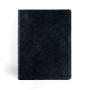 CSB Study Bible, Large Print, Digital Study Edition, Black LeatherTouch, Indexed