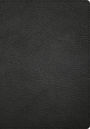 CSB Super Giant Print Reference Bible, Optimal Type, Digital Study Edition, Black Genuine Leather, Indexed