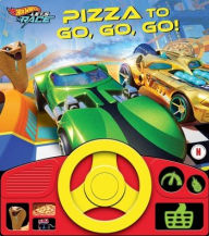 Title: Hot Wheels Let's Race: Pizza to Go, Go, Go! Steering Wheel Sound Book, Author: Pi Kids