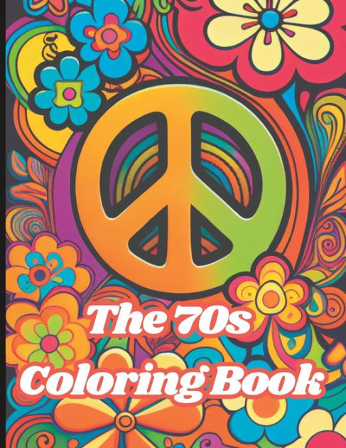 70s Coloring Book Paperback