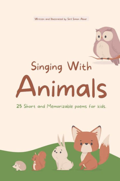 poems for kids about animals
