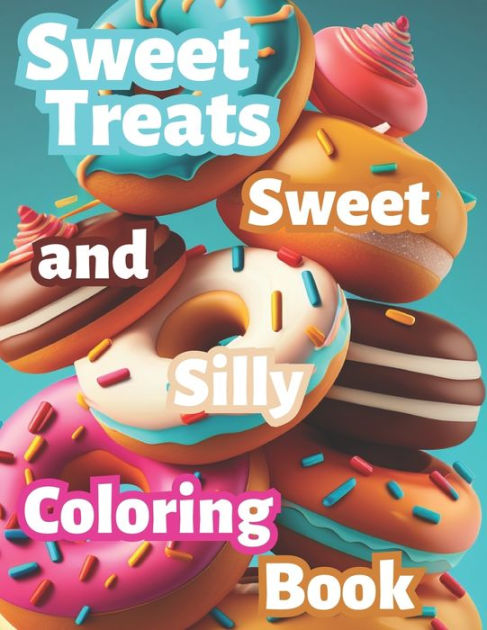 Tiny Eats and Treats Coloring Book, Coloring Books for Adults