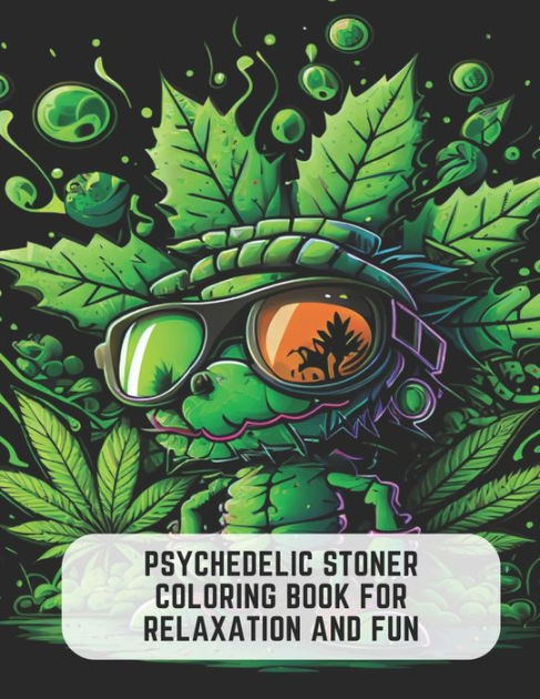 The Stoner Coloring Book For Adults - (stoner Gifts) Large Print By Stoner  Guy (paperback) : Target