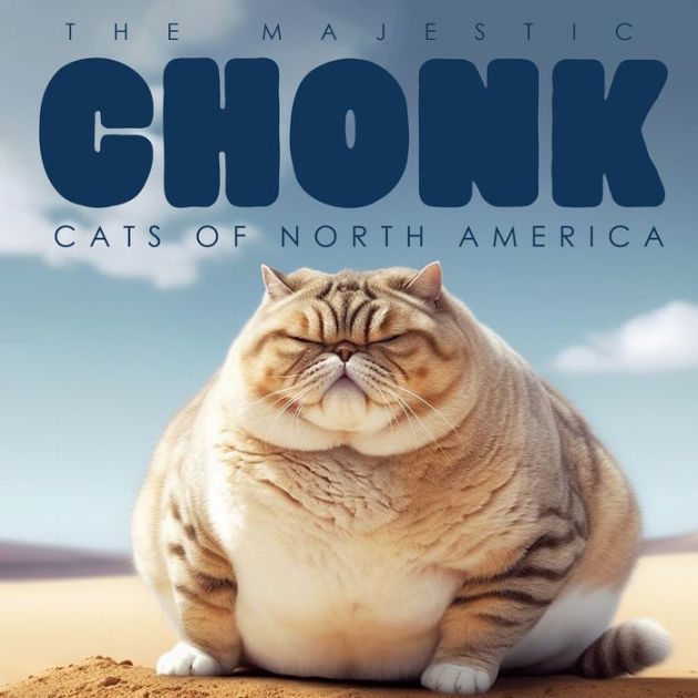 The Majestic Chonk Cats of North America Funny Gag Coffee Table Book