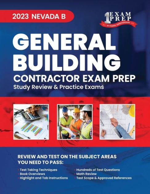 2023 Nevada B General Building Contractor Exam Prep: 2023 Study Review ...