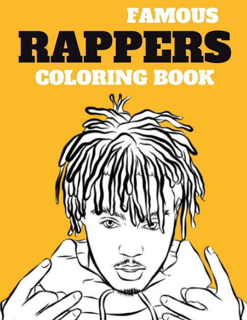 Famous Rappers Coloring book: Legendary Rap Artists by Eleonore