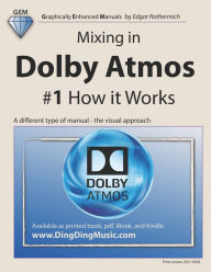 Title: Mixing in Dolby Atmos - #1 How it Works: A different type of manual - the visual approach, Author: Edgar Rothermich