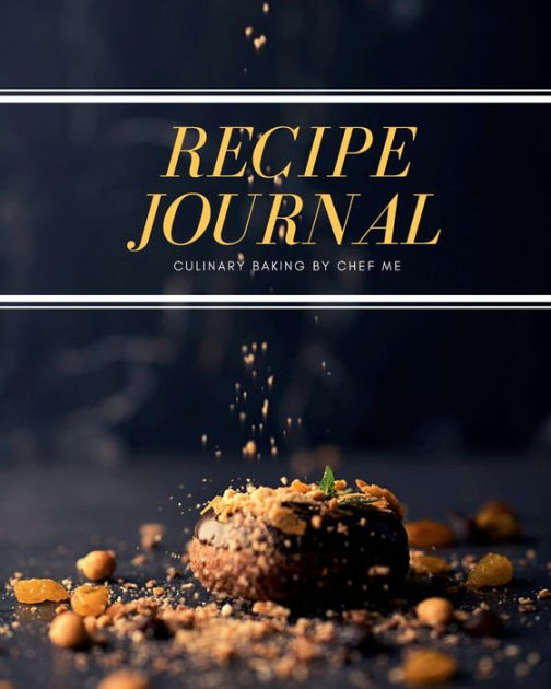Personalised Recipe Journal, Blank Recipe Book