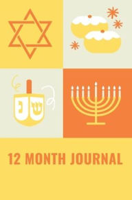 Title: Jewish 12 Month Lined Journal: Be the Best Version of Yourself in One Year, Author: Books That Help