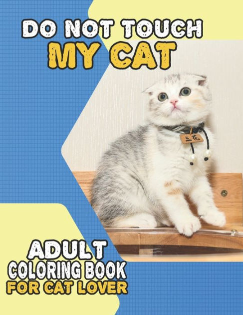 Large Print Easy Color & Frame - Cats (Stress Free Coloring Book