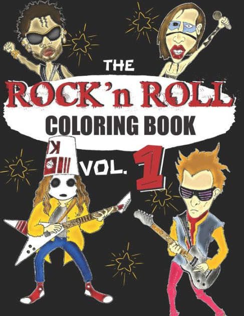 rock n roll coloring pages