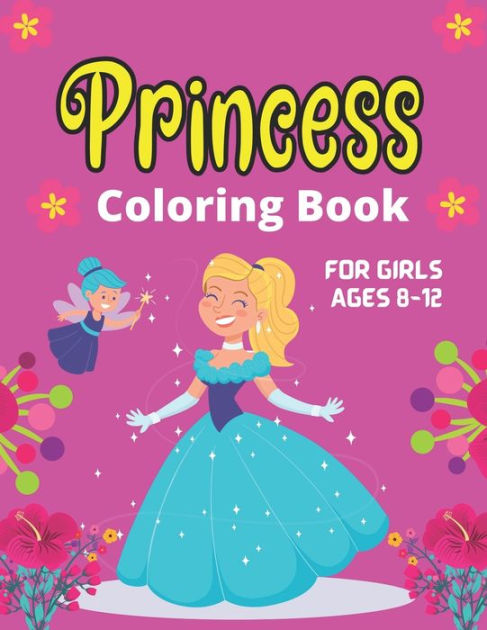 Barnes and Noble Coloring Books for Kids Ages 8-12: A Cute