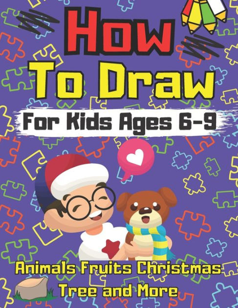 Learn To Draw For Kids Ages 6-9 Boys Stuff: Drawing Grid Activity