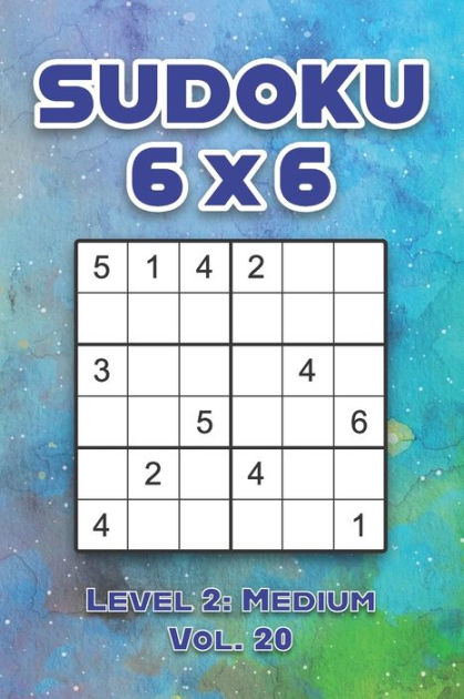 Kids Sudoku 6x6 - Medium 