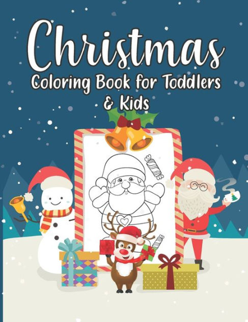 Merry Christmas Coloring Book for Kids Ages 8-12: 100 fun and cute