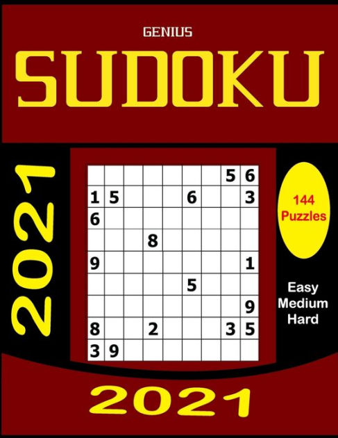 Genius Sudoku The Toughest Sudoku Puzzle Book By Challenging Sudokupuzzle Paperback Barnes 4712