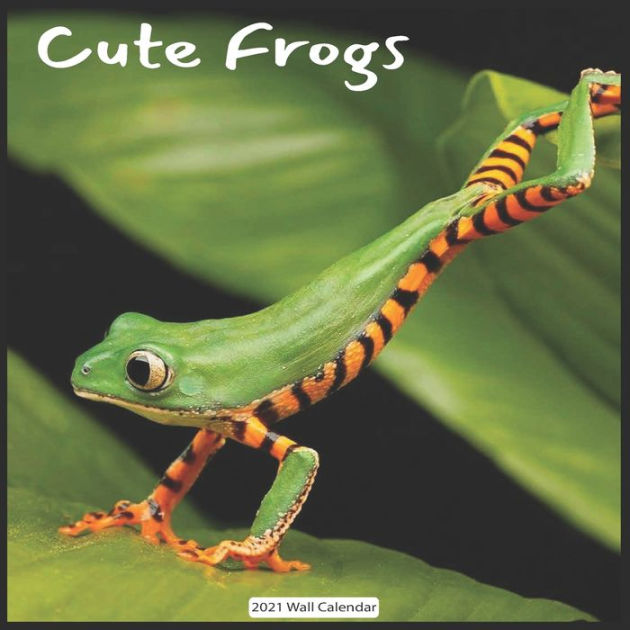 Cute Frogs 2021 Wall Calendar: Official Frog 2021 Wall Calendar 18