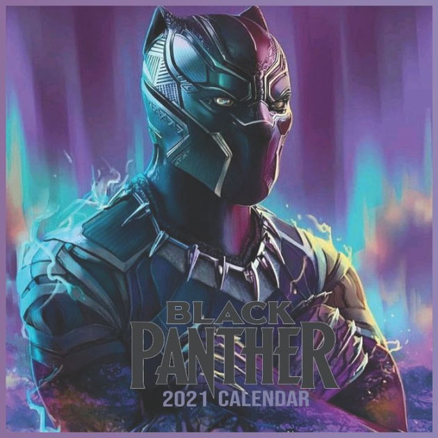 Black panther calendar 2021 Chadwick boseman Black panther beautiful