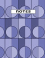 60's Stylized Notebook: (Blue)