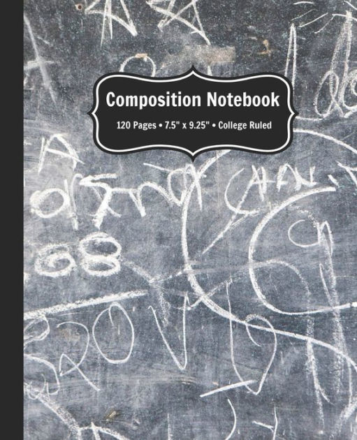 Composition Notebook College Ruled Lined Notebook for school