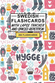 Title: Swedish Flashcards: Create your own Swedish Flashcards. Learn Swedish words and Improve Swedish vocabulary with Active recall - includes Spaced Repetition and Lapse tracker (200 cards), Author: Flashcard Notebooks