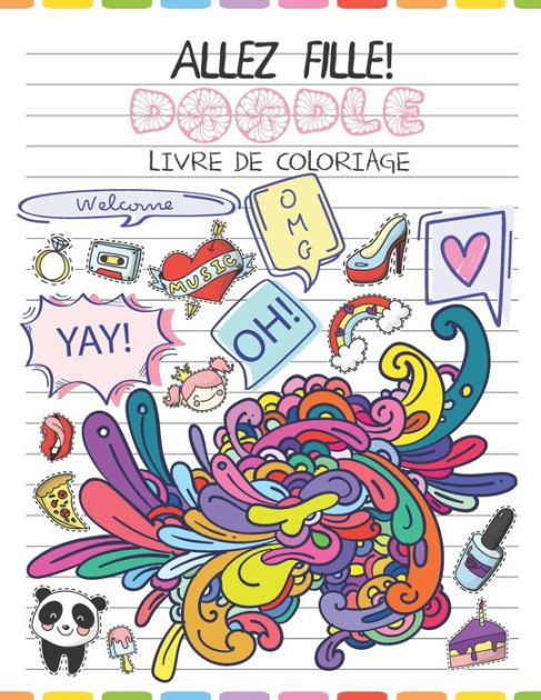 Allez Fille! Livre De Coloriage by Édition Addict, Paperback  Barnes