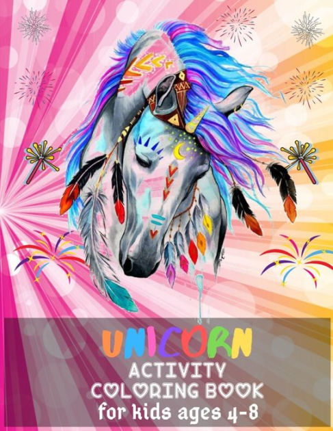 Barnes and Noble Unicorn Activity Book: Children Activity Coloring