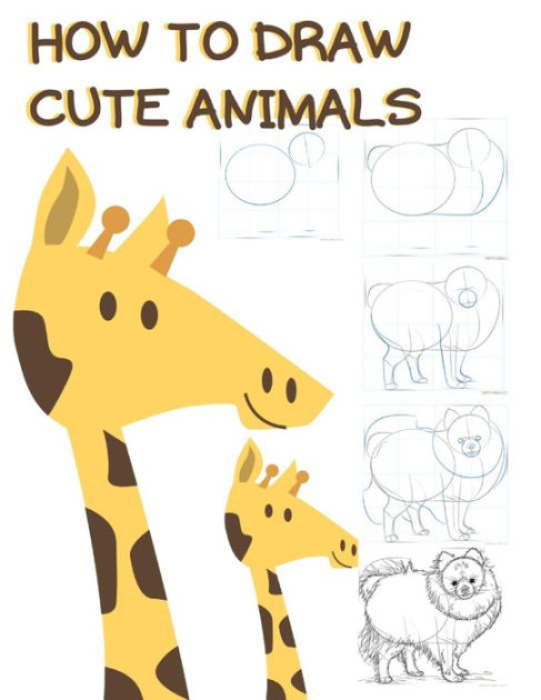 How To Draw Cute Animals Book - img-Abba