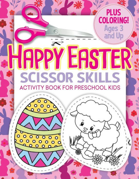 Scissor Skills Activity Book For Kids