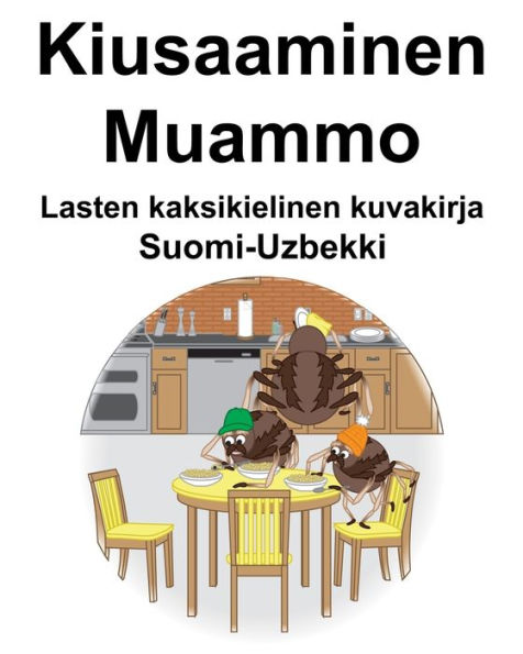 Suomi-Uzbekki Kiusaaminen/Muammo Lasten kaksikielinen kuvakirja