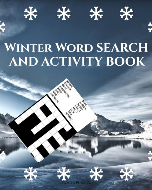 Winter Word Search And Activity Book Word Search Puzzles For Adults