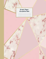 Title: Rose Gold Pink Marble Mosaic Cover Pattern GRAPH PAPER COMPOSITION BOOK: Aesthetic Quad Graph Ruled Notebook 5 squares per inch 5x5 Grid Paper Journal Math & Science Students Large Diary, Author: Creative School Supplies