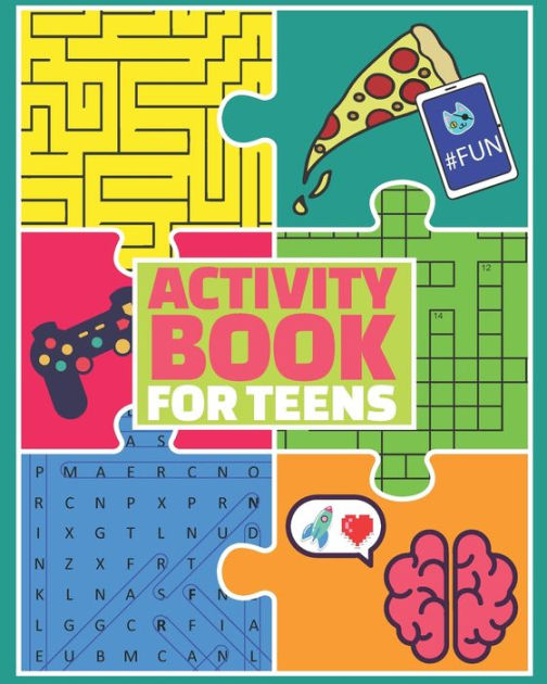 Activity Book for Teens Puzzle Book and Brain Teasers for Teenagers by