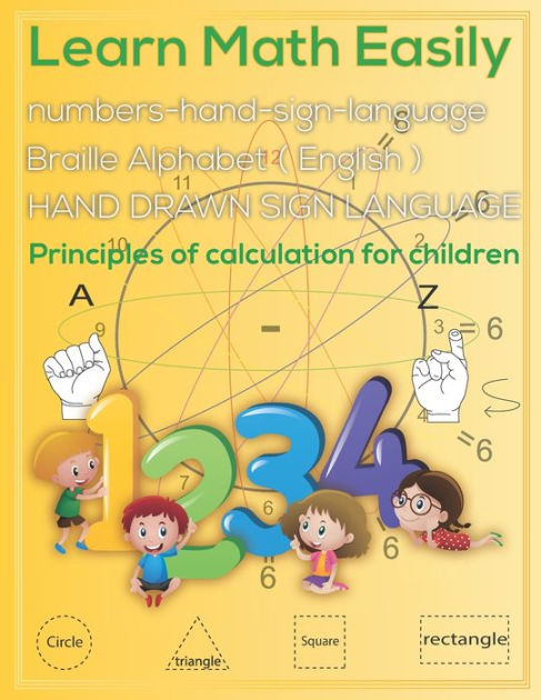 Learn Math Easily: Principles of calculation for Kids - numbers-hand