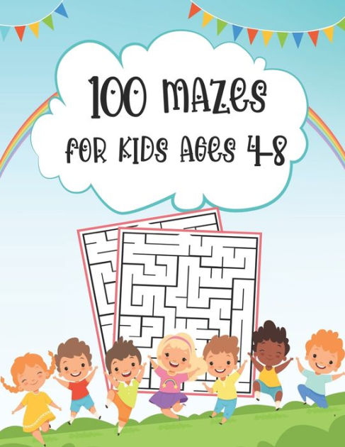 Maze Book For Kids Ages 4-8: Amazing Mazes Activity Book Beginner
