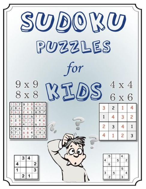 Two 4x4 sudoku for kids to print: Level Beginner, No. 1 and No. 2.